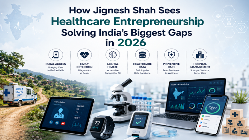 How Jignesh Shah Sees Healthcare Entrepreneurship Solving India’s Biggest Gaps in 2026